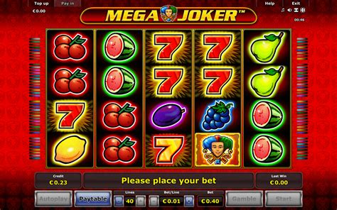  mega joker slot machine